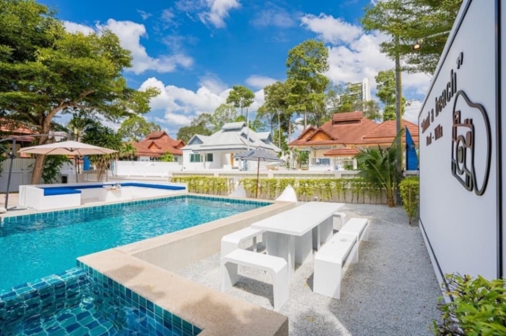 About A Beach Pool Villa บริเวณภายนอก ชลบุรี, บางเสร่ รูปที่ 15