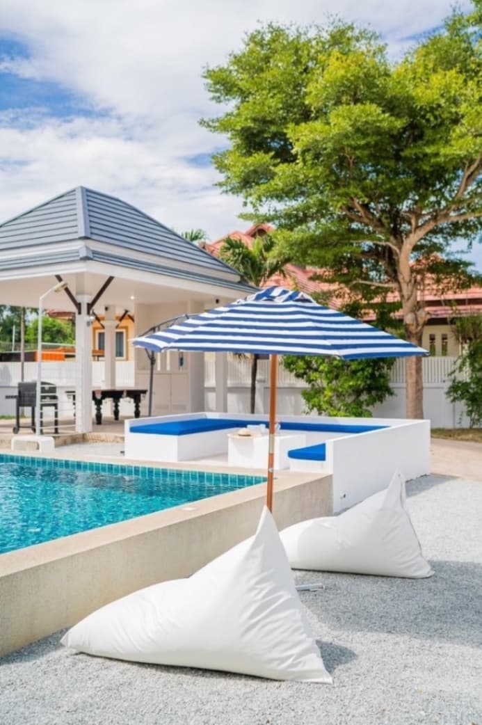 About A Beach Pool Villa บริเวณภายนอก ชลบุรี, บางเสร่ รูปที่ 17