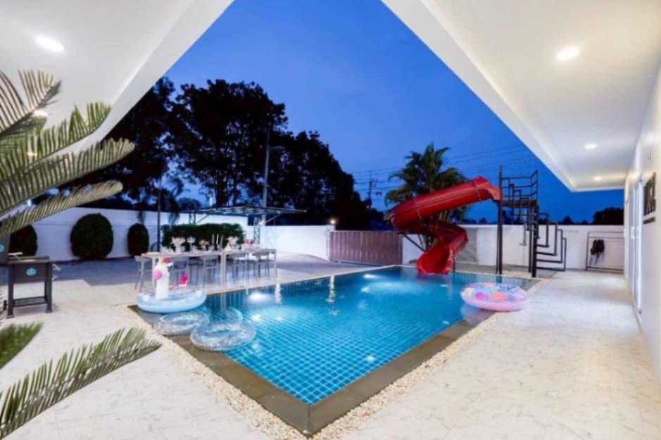 Muse Pool Villa บริเวณภายนอก ชลบุรี, ห้วยใหญ่ รูปที่ 9
