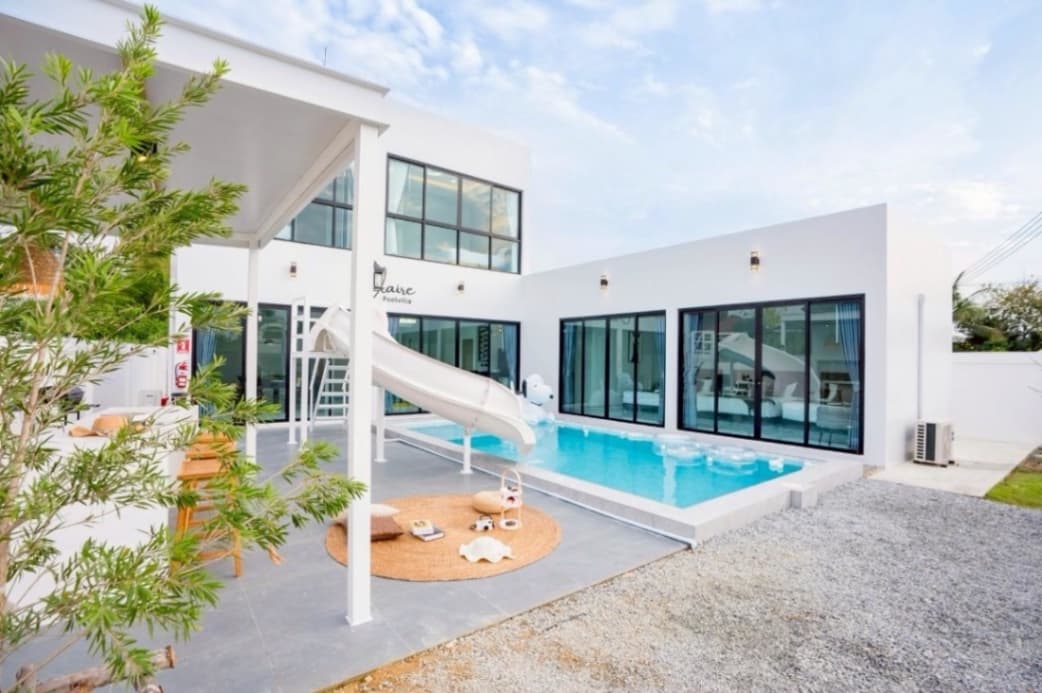 Claire Pool Villa บริเวณภายนอก ชลบุรี, ห้วยใหญ่ รูปที่ 7