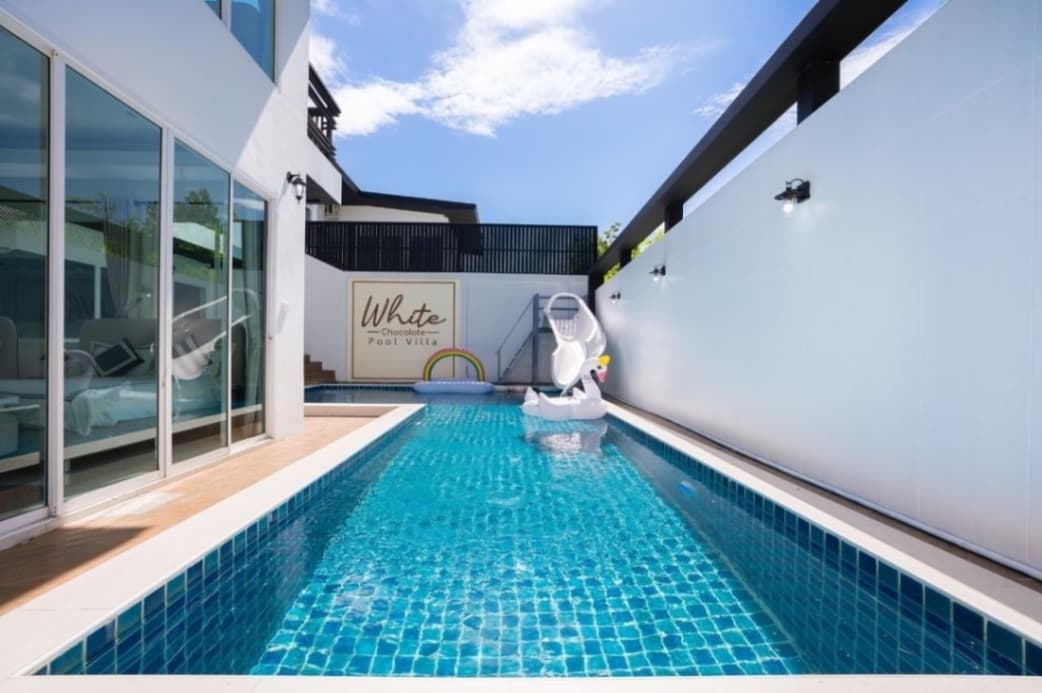 White Chocolate Pool Villa exterior in Chon Buri, Huay Yai, photo 3