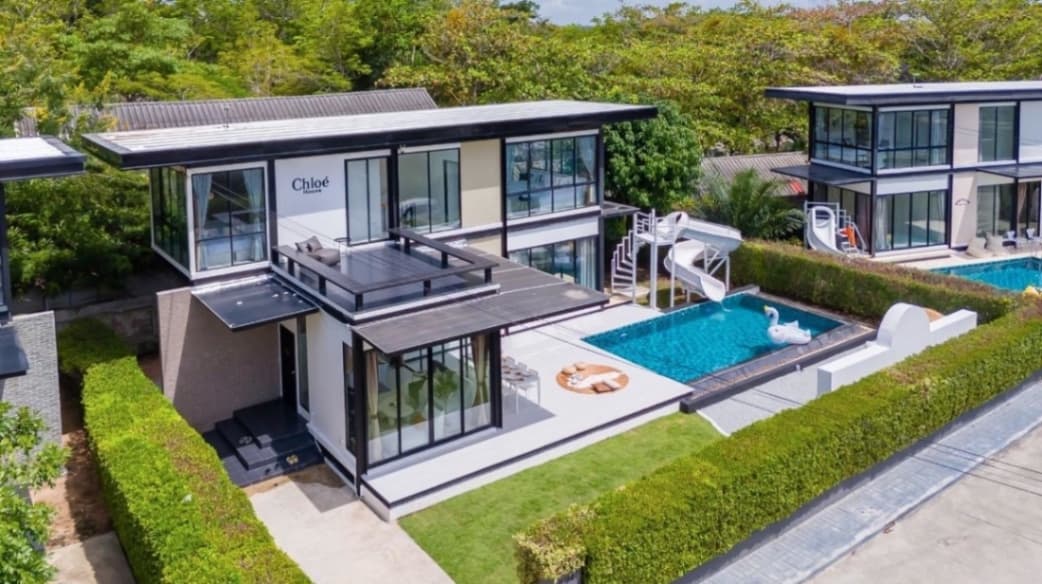Chloe Pool Villa exterior in Chon Buri, Huay Yai, photo 2