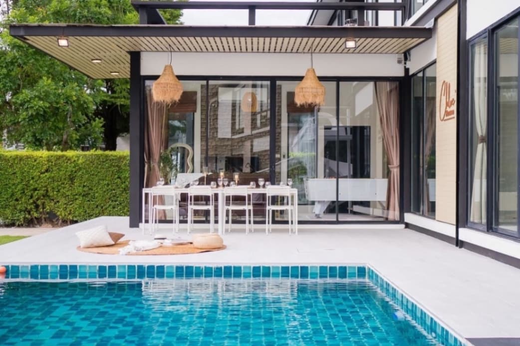 Chloe Pool Villa exterior in Chon Buri, Huay Yai, photo 13