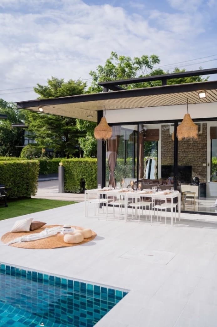 Chloe Pool Villa exterior in Chon Buri, Huay Yai, photo 17