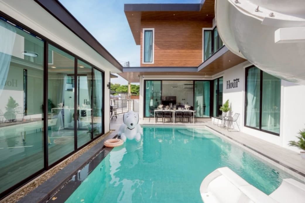 Another Hour Pool Villa บริเวณภายนอก ชลบุรี, ห้วยใหญ่ รูปที่ 13