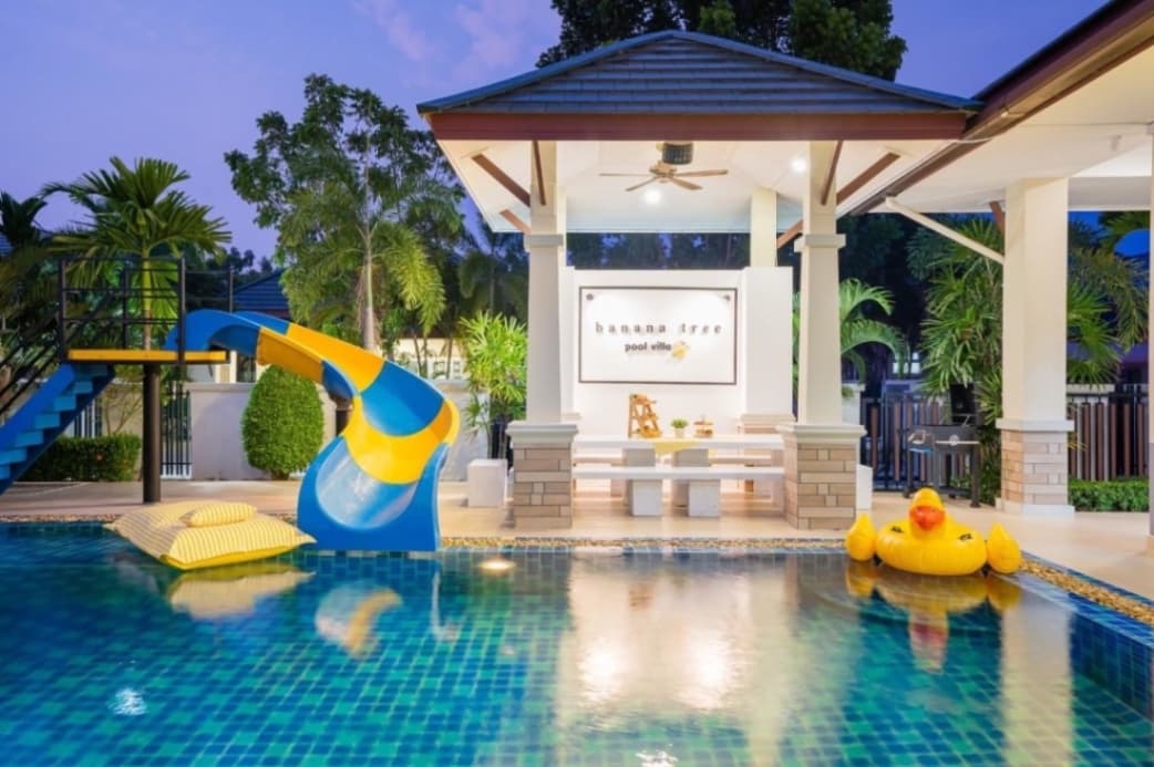 Banana Tree Pool Villa บริเวณภายนอก ชลบุรี, บางเสร่ รูปที่ 2