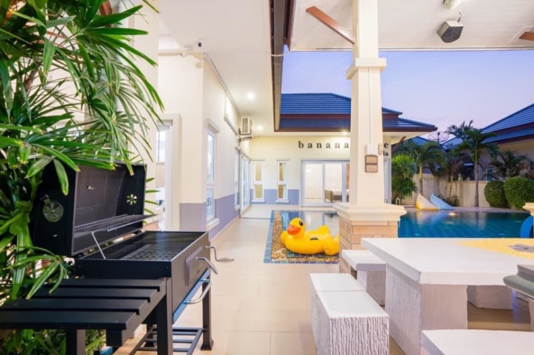 Banana Tree Pool Villa บริเวณภายนอก ชลบุรี, บางเสร่ รูปที่ 5