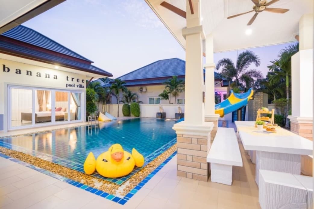 Banana Tree Pool Villa บริเวณภายนอก ชลบุรี, บางเสร่ รูปที่ 7