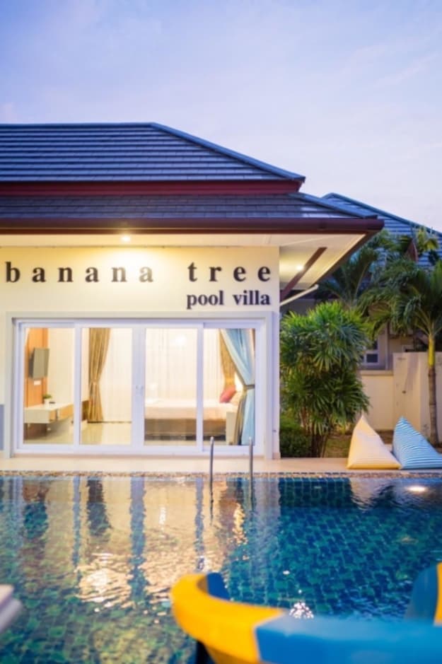 Banana Tree Pool Villa บริเวณภายนอก ชลบุรี, บางเสร่ รูปที่ 10