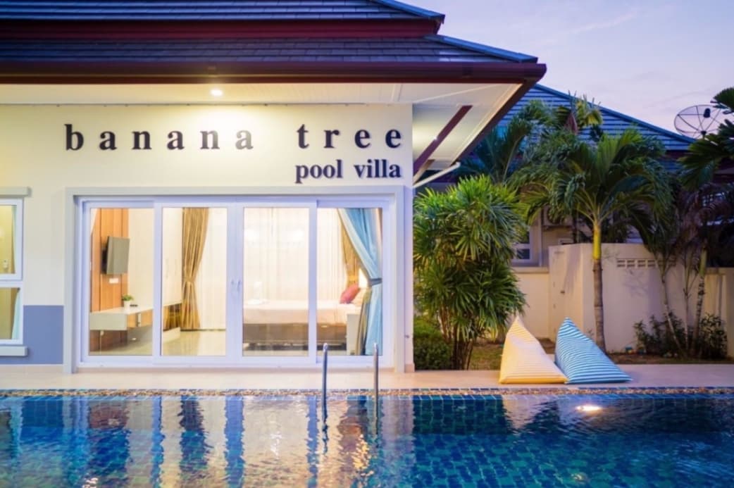 Banana Tree Pool Villa บริเวณภายนอก ชลบุรี, บางเสร่ รูปที่ 11