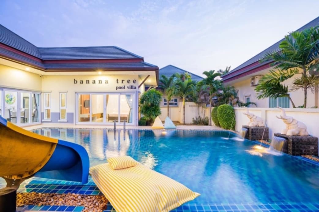 Banana Tree Pool Villa บริเวณภายนอก ชลบุรี, บางเสร่ รูปที่ 12