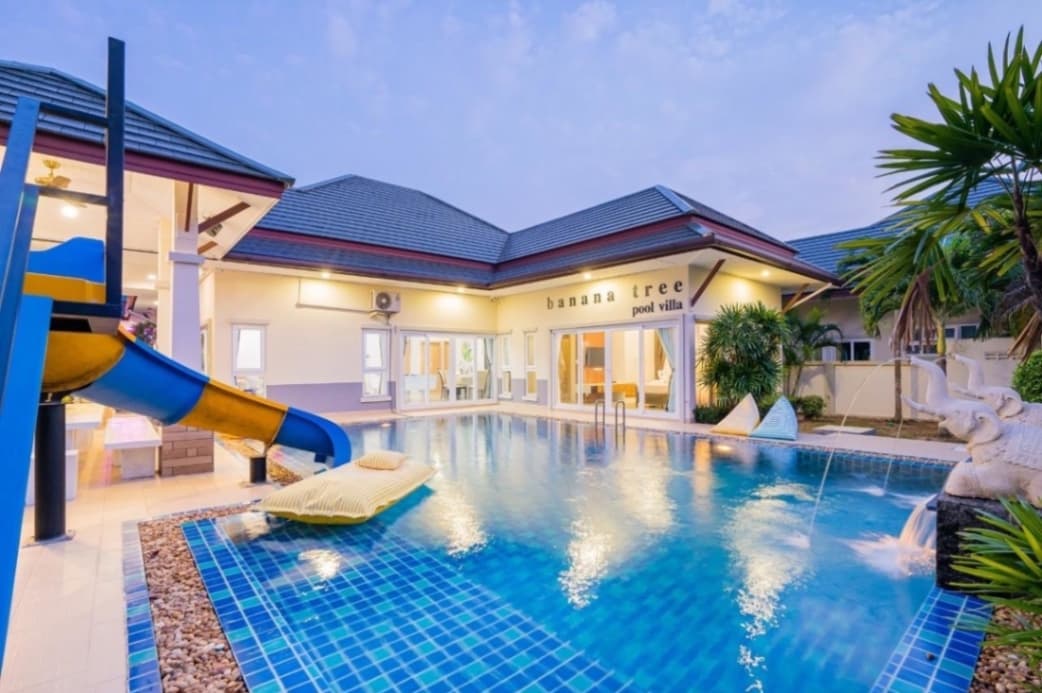 Banana Tree Pool Villa บริเวณภายนอก ชลบุรี, บางเสร่ รูปที่ 14