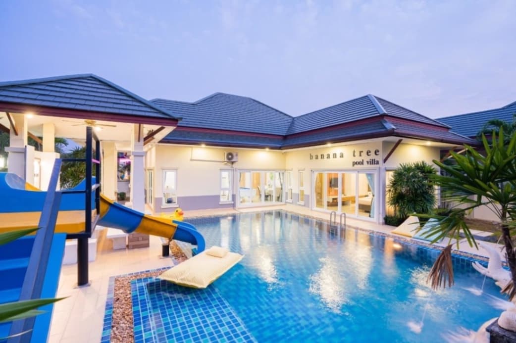 Banana Tree Pool Villa บริเวณภายนอก ชลบุรี, บางเสร่ รูปที่ 15
