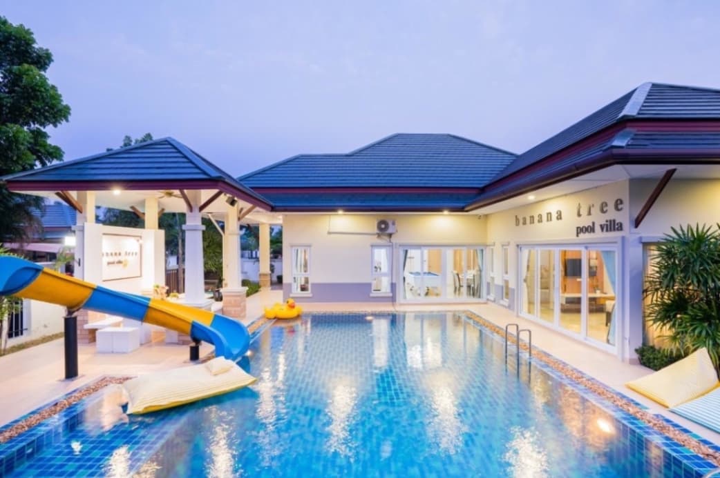 Banana Tree Pool Villa บริเวณภายนอก ชลบุรี, บางเสร่ รูปที่ 16