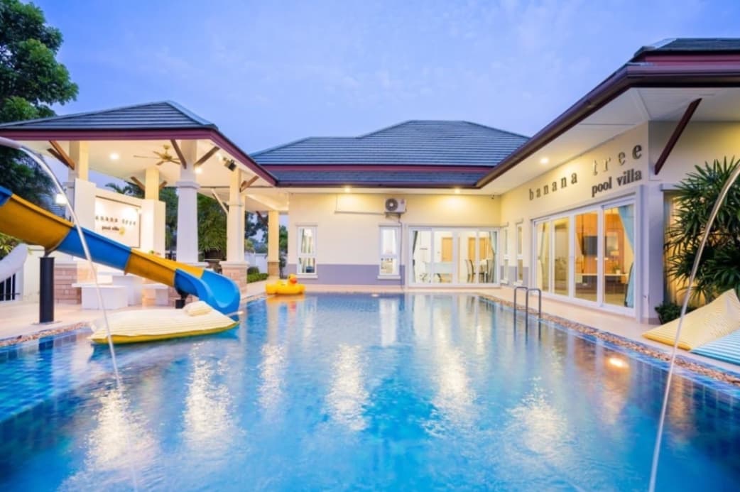 Banana Tree Pool Villa บริเวณภายนอก ชลบุรี, บางเสร่ รูปที่ 18