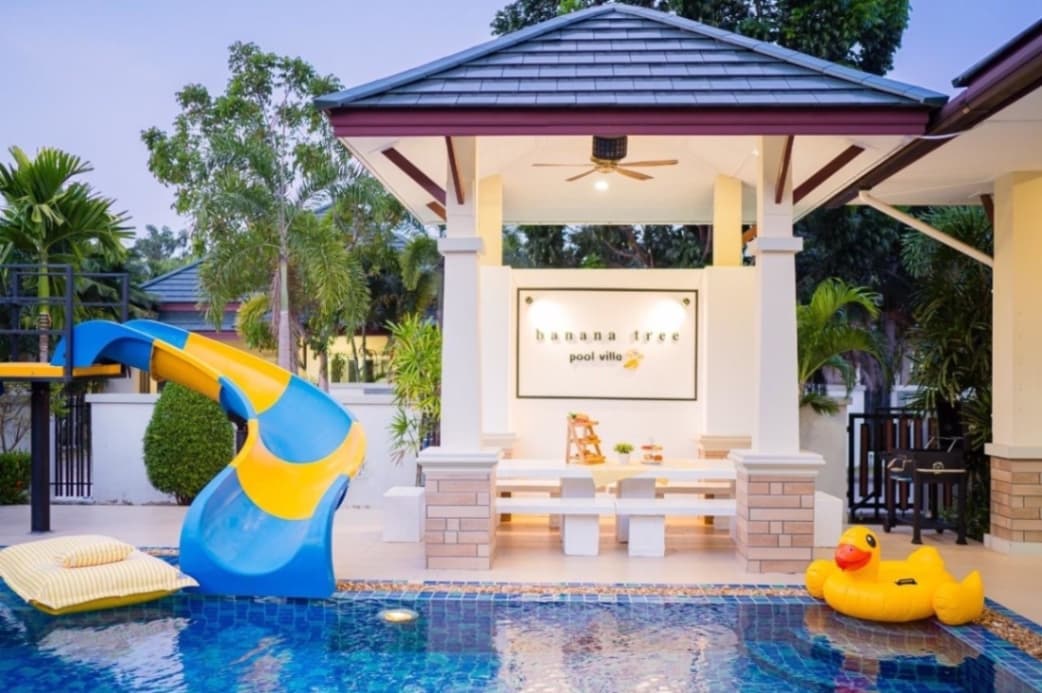 Banana Tree Pool Villa บริเวณภายนอก ชลบุรี, บางเสร่ รูปที่ 24