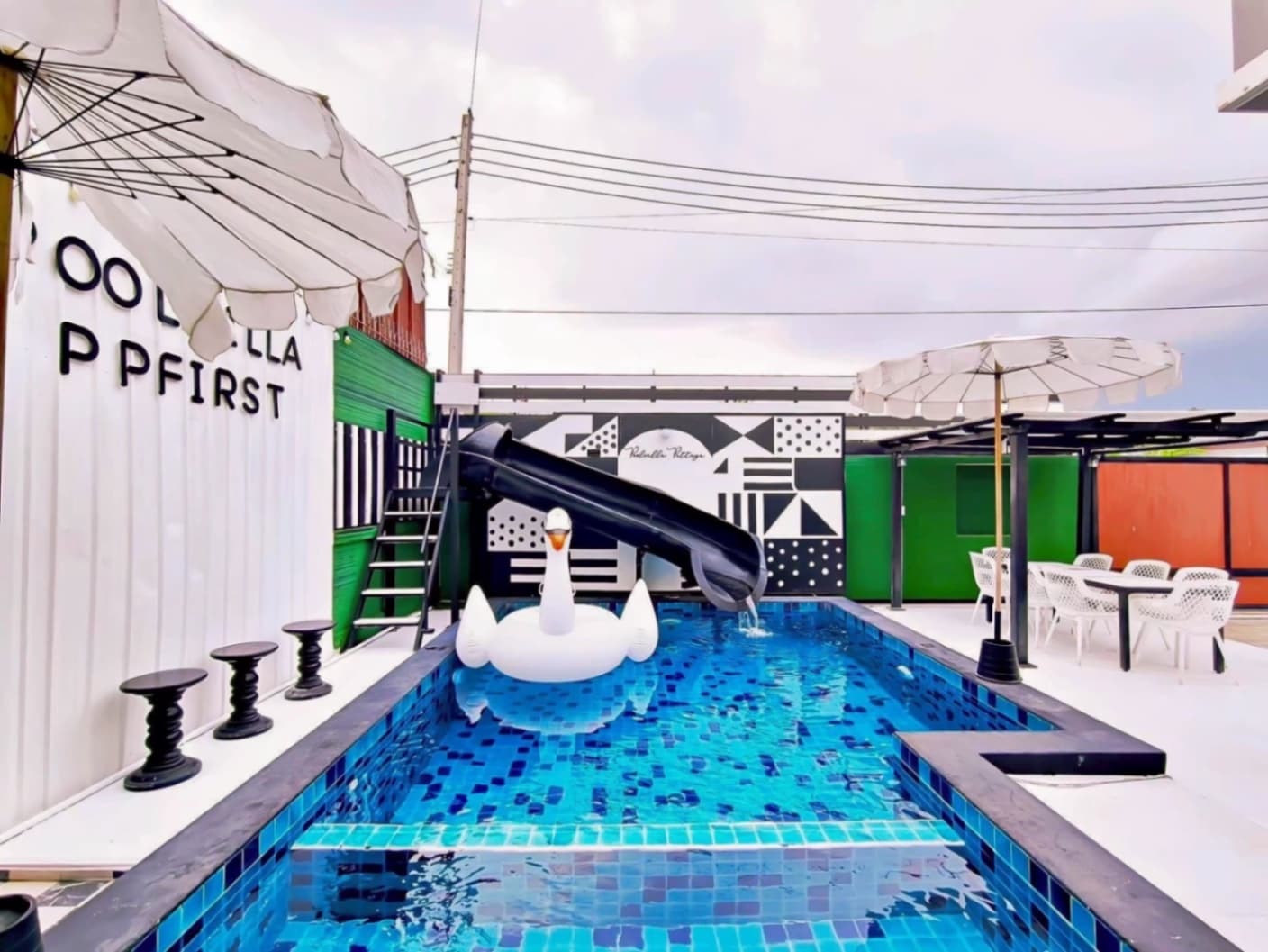 PP First pool villa exterior in Chon Buri, Jomtien, photo 10