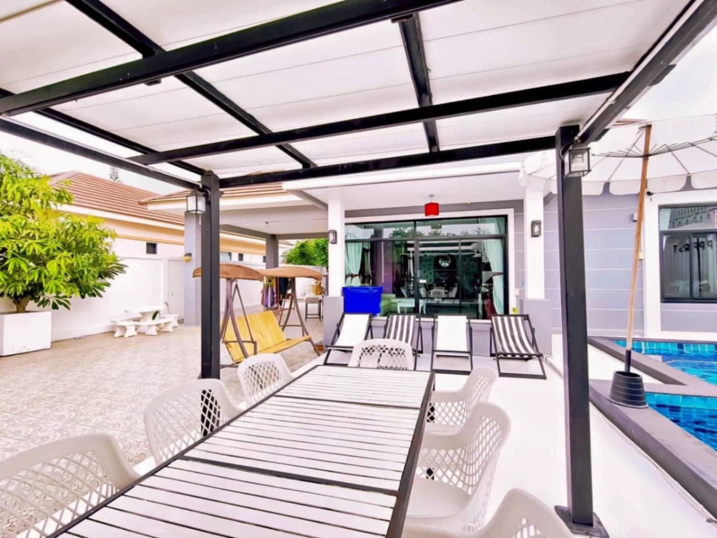 PP First pool villa exterior in Chon Buri, Jomtien, photo 15