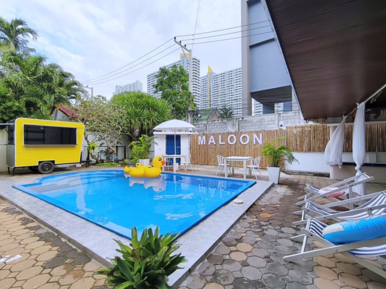 Maloon pool villa บริเวณภายนอก ชลบุรี, จอมเทียน รูปที่ 1