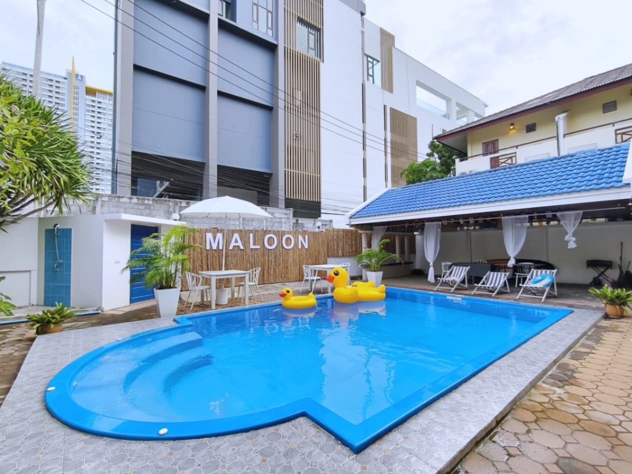Maloon pool villa บริเวณภายนอก ชลบุรี, จอมเทียน รูปที่ 13