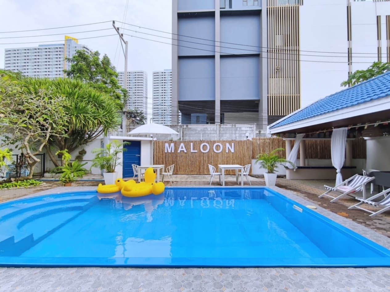 Maloon pool villa บริเวณภายนอก ชลบุรี, จอมเทียน รูปที่ 14