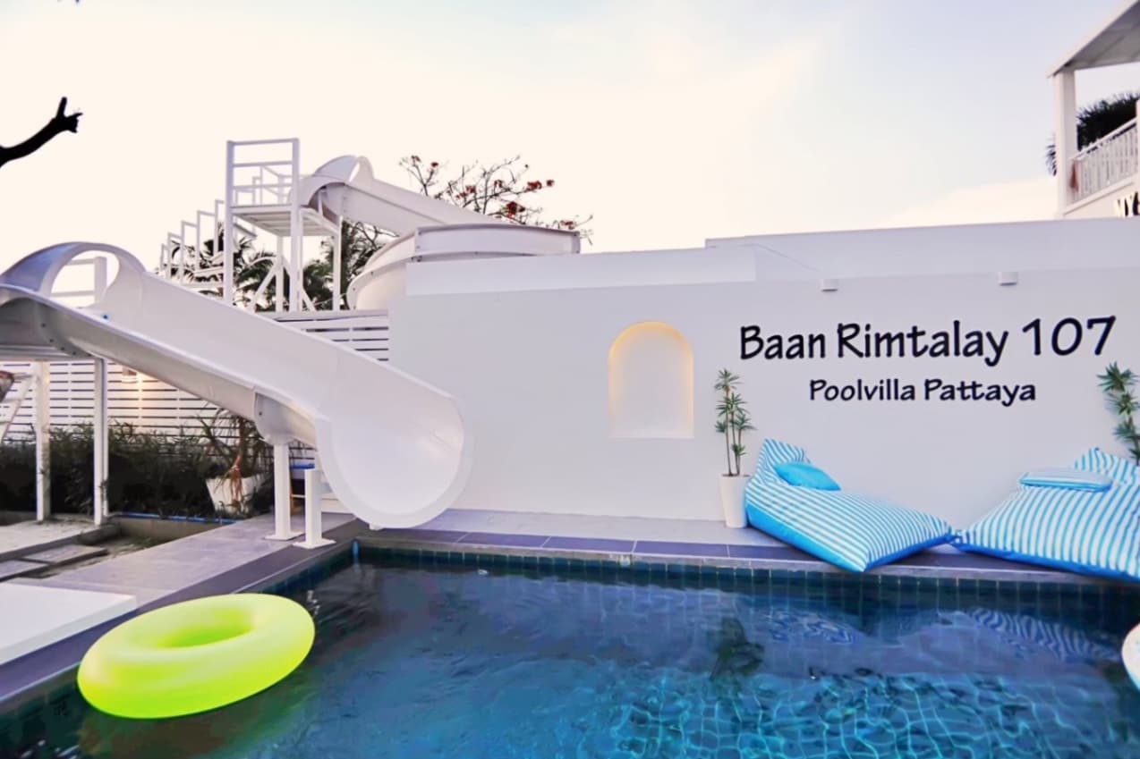 Baan Rimtalay 107 pool villa บริเวณภายนอก ชลบุรี, บางละมุง รูปที่ 6