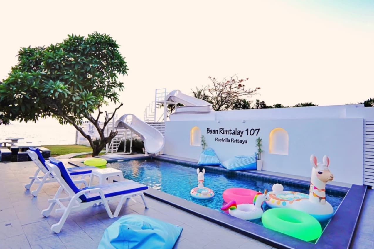 Baan Rimtalay 107 pool villa บริเวณภายนอก ชลบุรี, บางละมุง รูปที่ 13