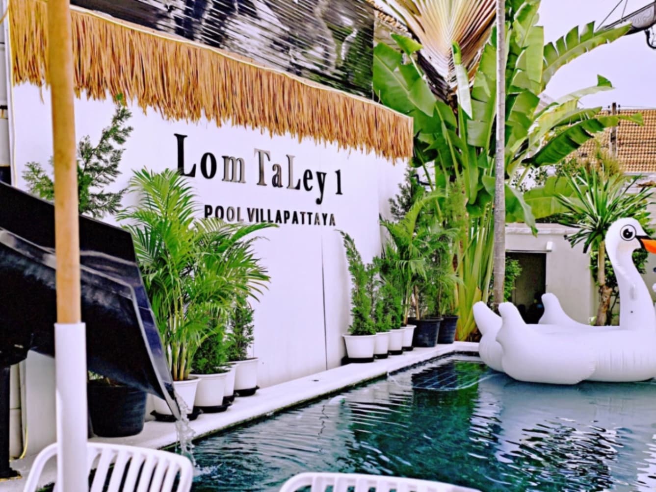 ลมทะเล1 pool villa exterior in Chon Buri, Jomtien, photo 12