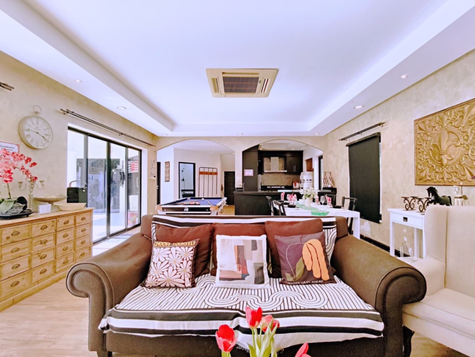 ลมทะเล1 pool villa exterior in Chon Buri, Jomtien, photo 24