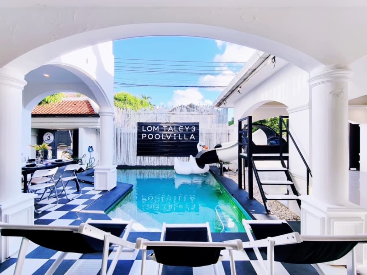 ลมทะเล3 pool villa exterior in Chon Buri, Jomtien, photo 6