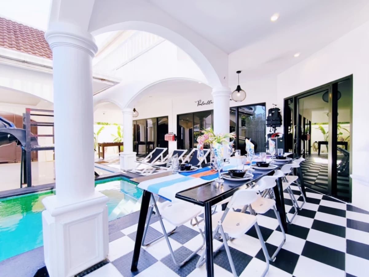 ลมทะเล3 pool villa exterior in Chon Buri, Jomtien, photo 12