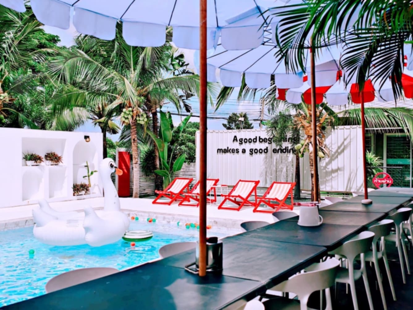 เอนตัว pool villa exterior in Chon Buri, Bang Lamung, photo 8