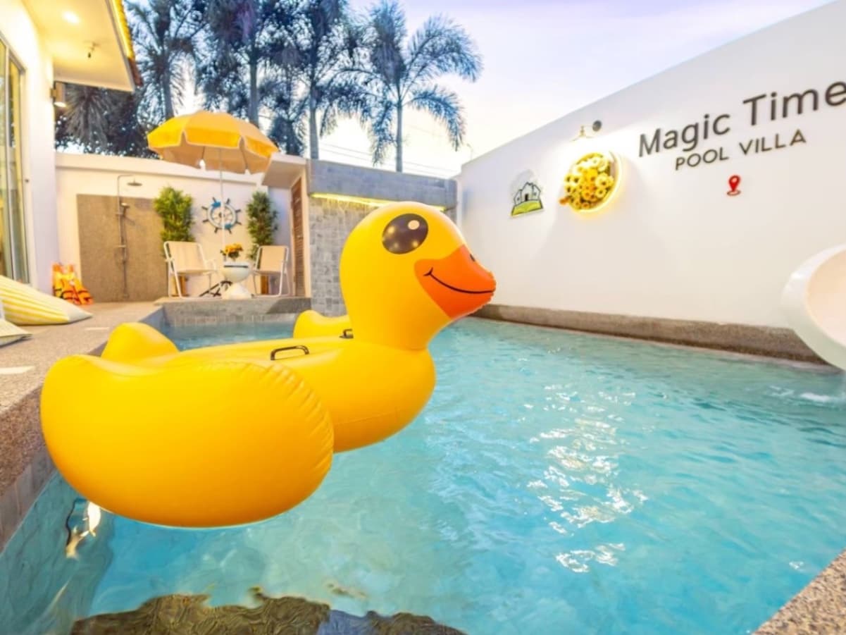 Magic time’s pool villa บริเวณภายนอก ชลบุรี, ห้วยใหญ่ รูปที่ 15