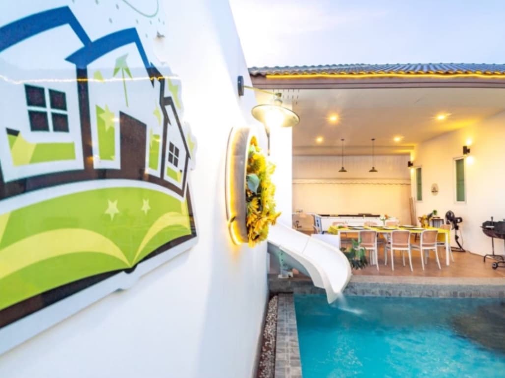 Magic time’s pool villa บริเวณภายนอก ชลบุรี, ห้วยใหญ่ รูปที่ 19