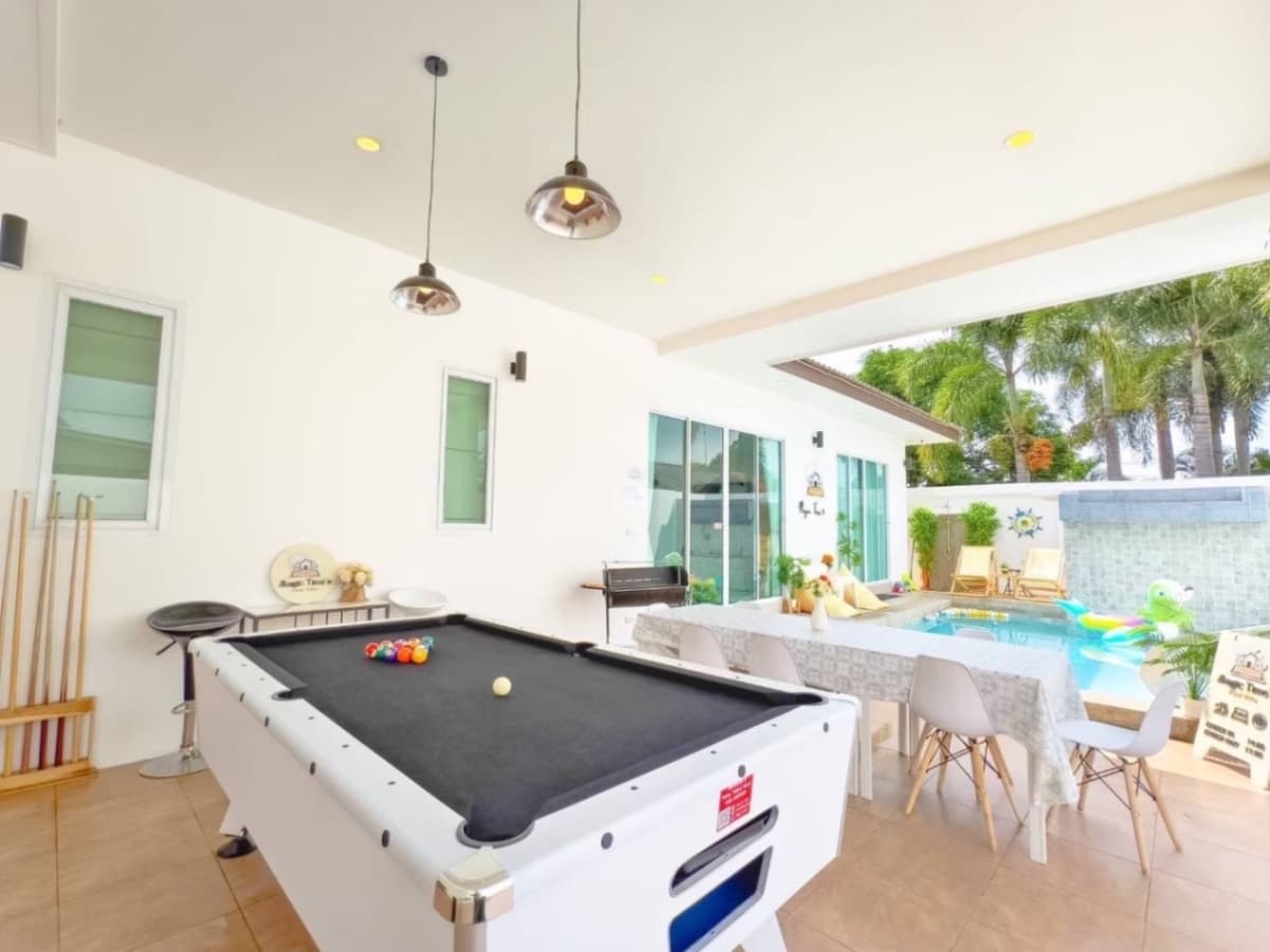 Magic time’s pool villa บริเวณภายนอก ชลบุรี, ห้วยใหญ่ รูปที่ 4