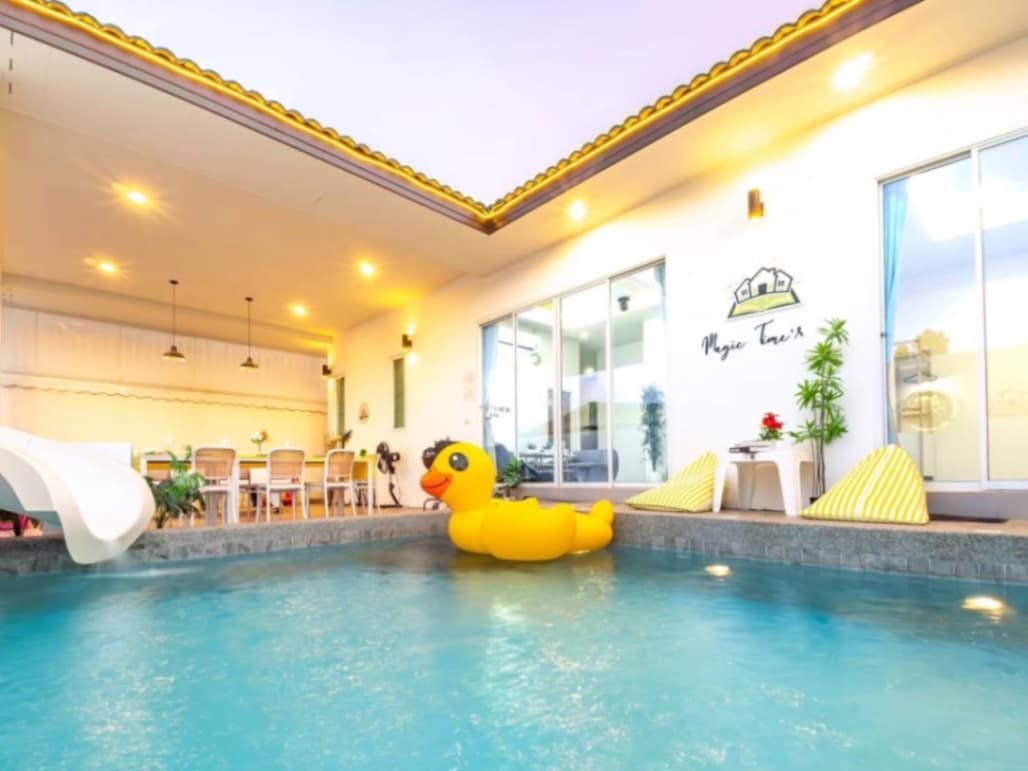 Magic time’s pool villa บริเวณภายนอก ชลบุรี, ห้วยใหญ่ รูปที่ 21