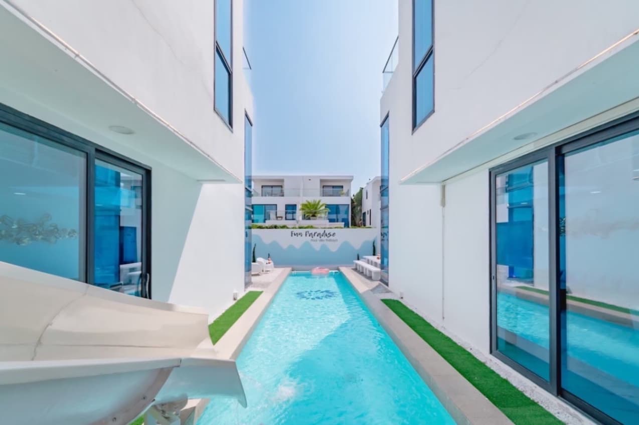 Fun paradise pool villa บริเวณภายนอก ชลบุรี, พัทยาใต้ รูปที่ 1