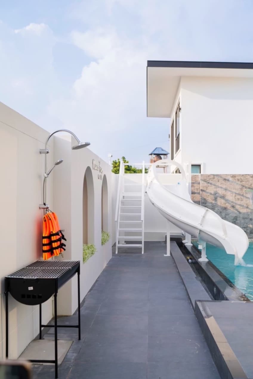 Mana fun pool villa exterior in Chon Buri, Huay Yai, photo 19