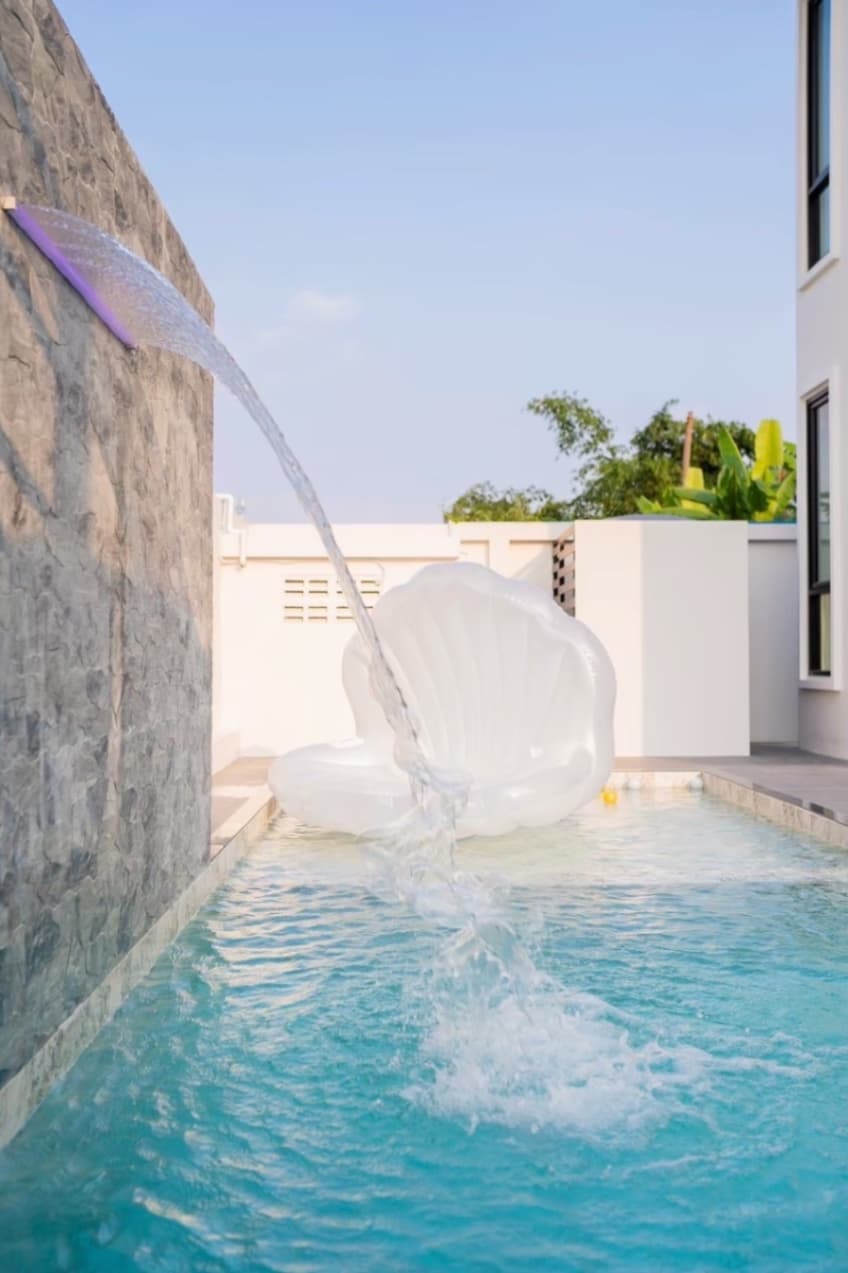 Mana fun pool villa exterior in Chon Buri, Huay Yai, photo 7