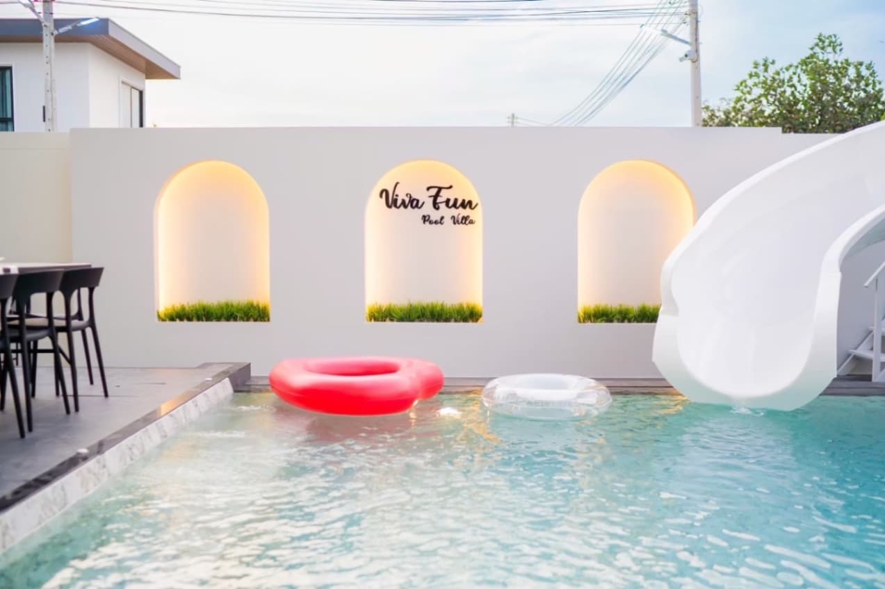 Viva fun pool villa บริเวณภายนอก ชลบุรี, ห้วยใหญ่ รูปที่ 6