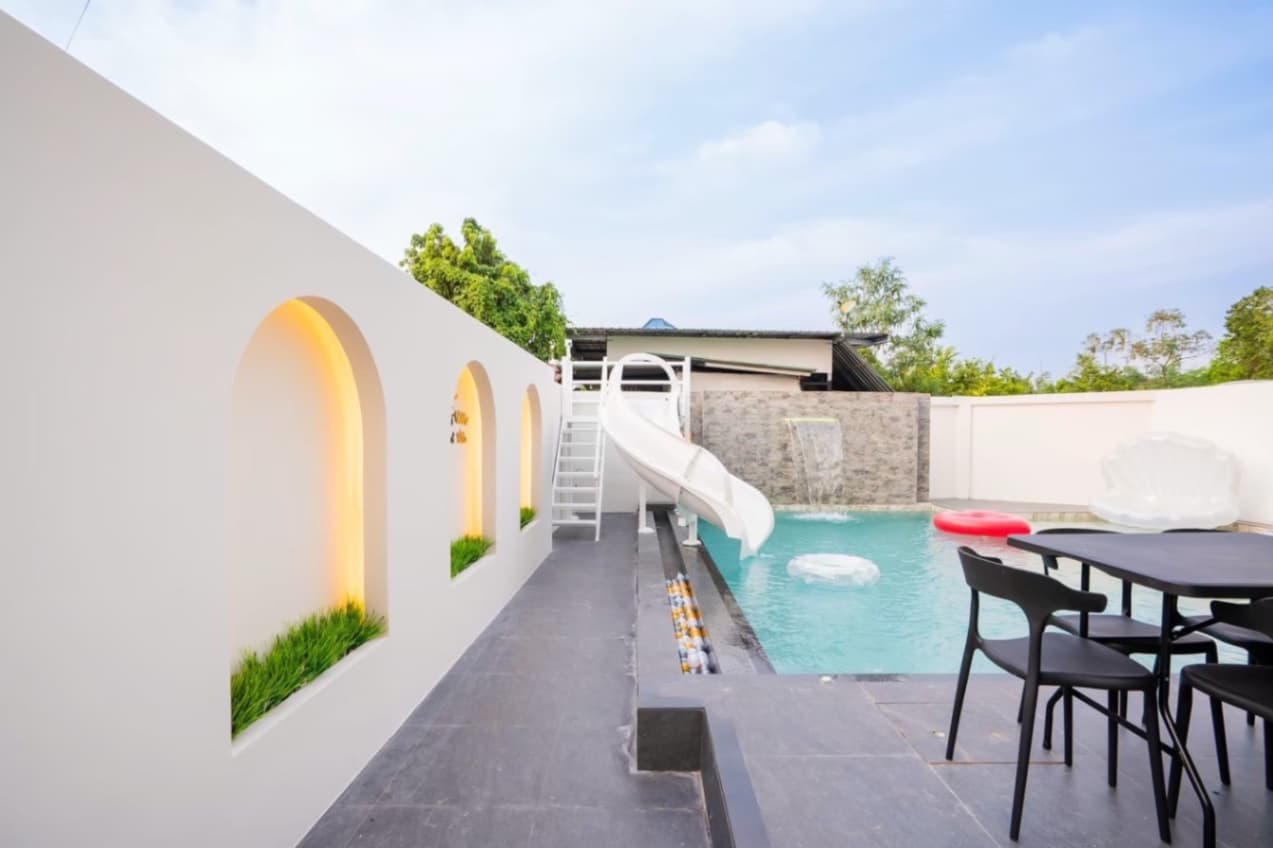 Viva fun pool villa บริเวณภายนอก ชลบุรี, ห้วยใหญ่ รูปที่ 16