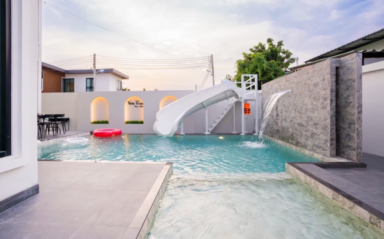 Viva fun pool villa บริเวณภายนอก ชลบุรี, ห้วยใหญ่ รูปที่ 10
