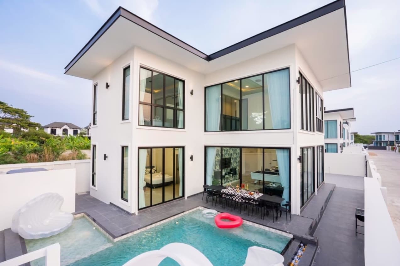 Viva fun pool villa บริเวณภายนอก ชลบุรี, ห้วยใหญ่ รูปที่ 1