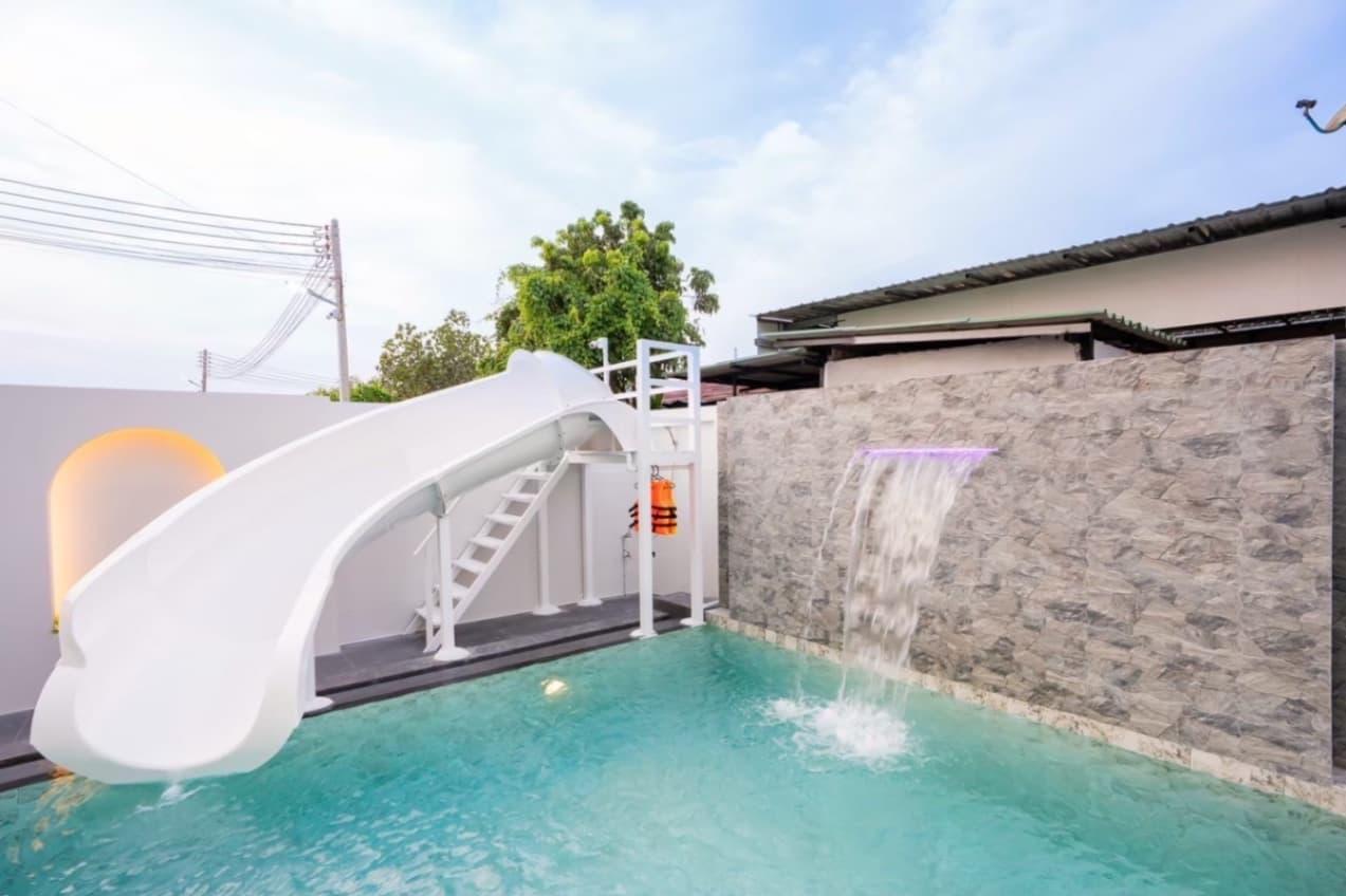 Viva fun pool villa บริเวณภายนอก ชลบุรี, ห้วยใหญ่ รูปที่ 8