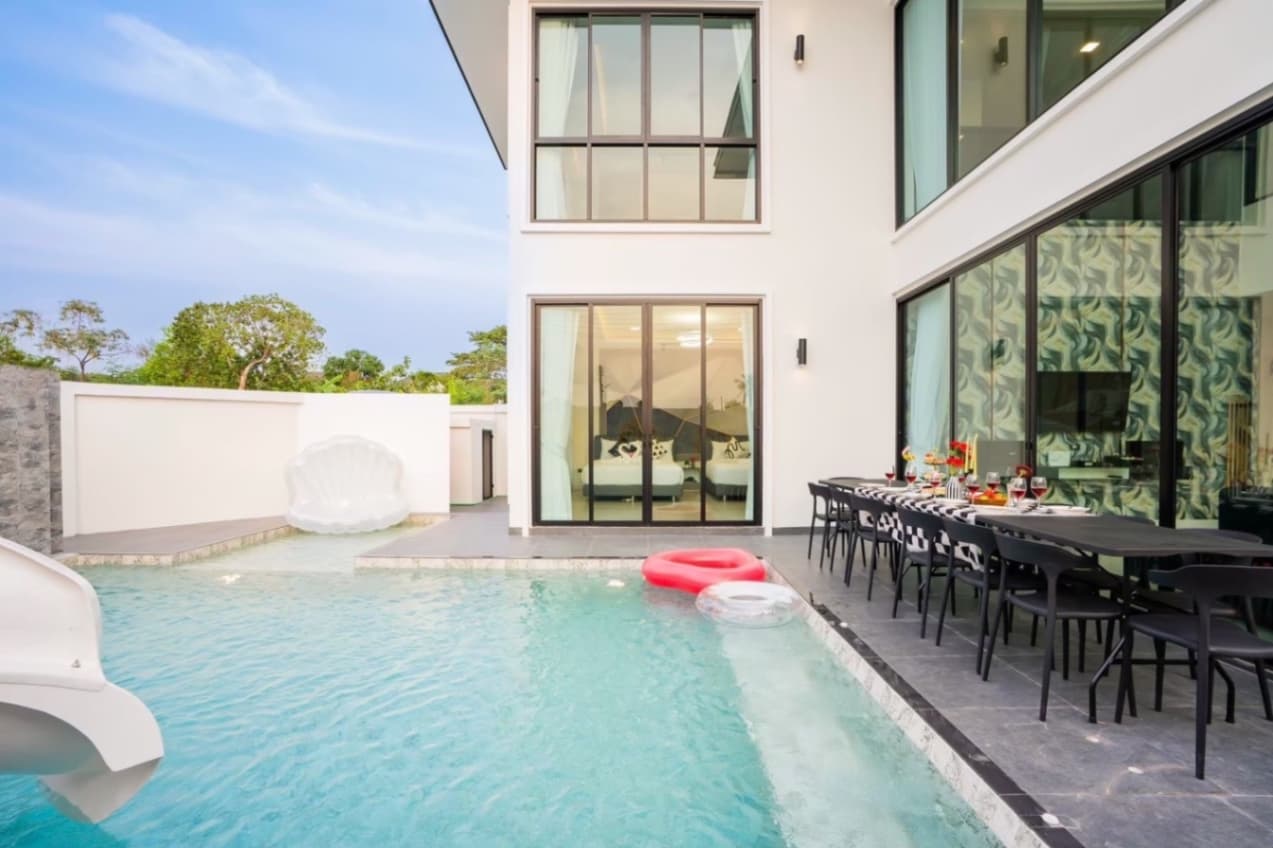 Viva fun pool villa บริเวณภายนอก ชลบุรี, ห้วยใหญ่ รูปที่ 20
