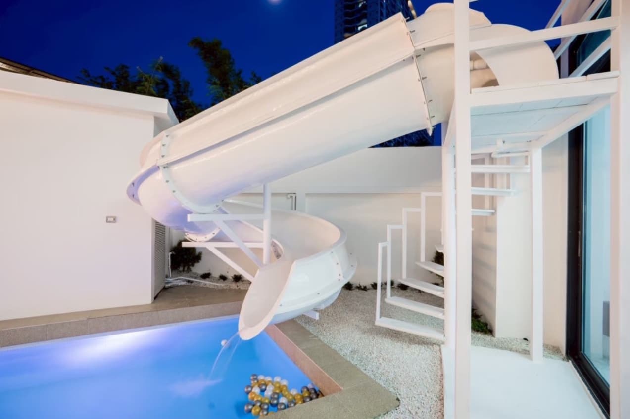 Prada fun pool villa บริเวณภายนอก ชลบุรี, พัทยาใต้ รูปที่ 22
