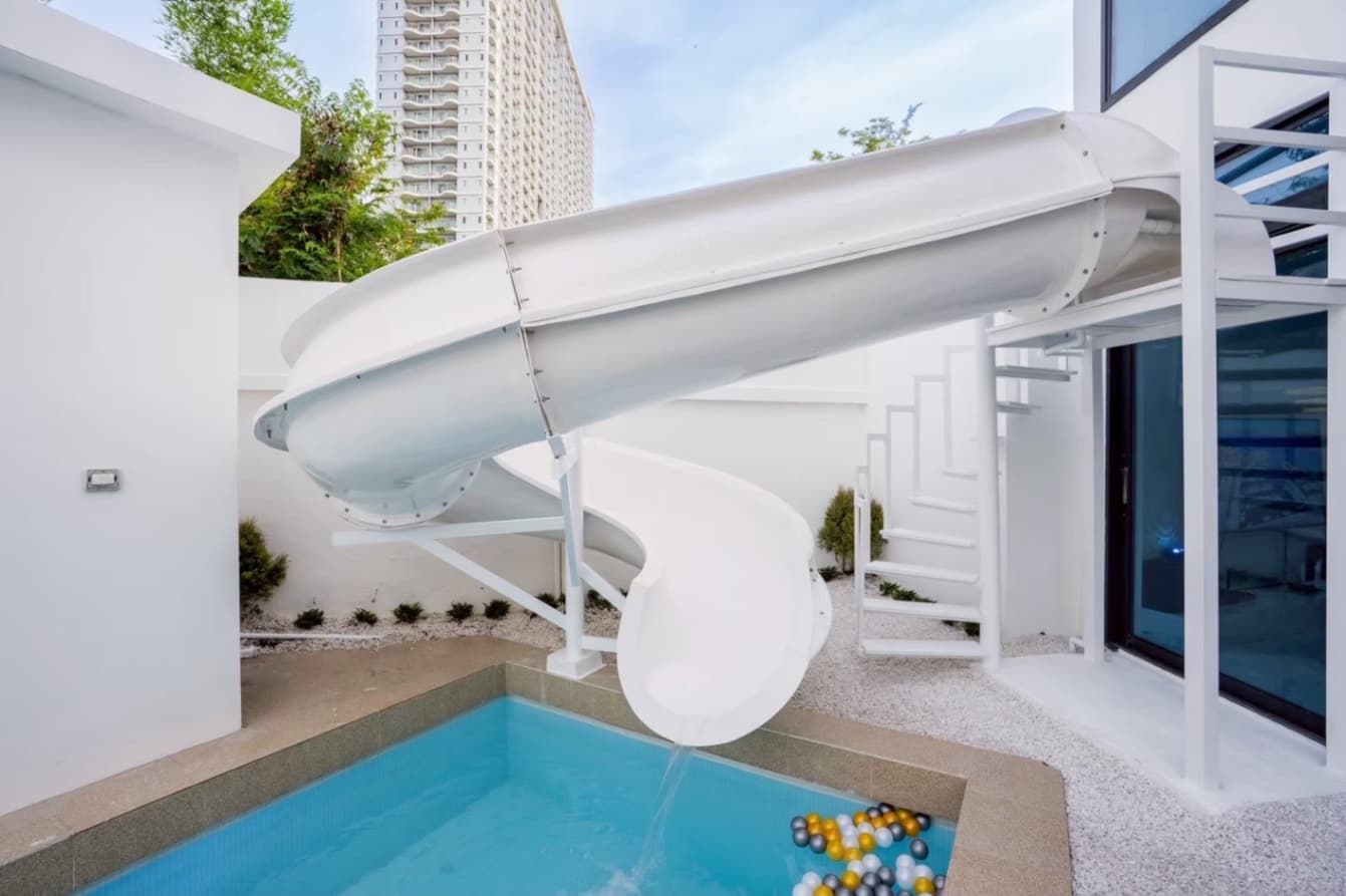 Prada fun pool villa บริเวณภายนอก ชลบุรี, พัทยาใต้ รูปที่ 9