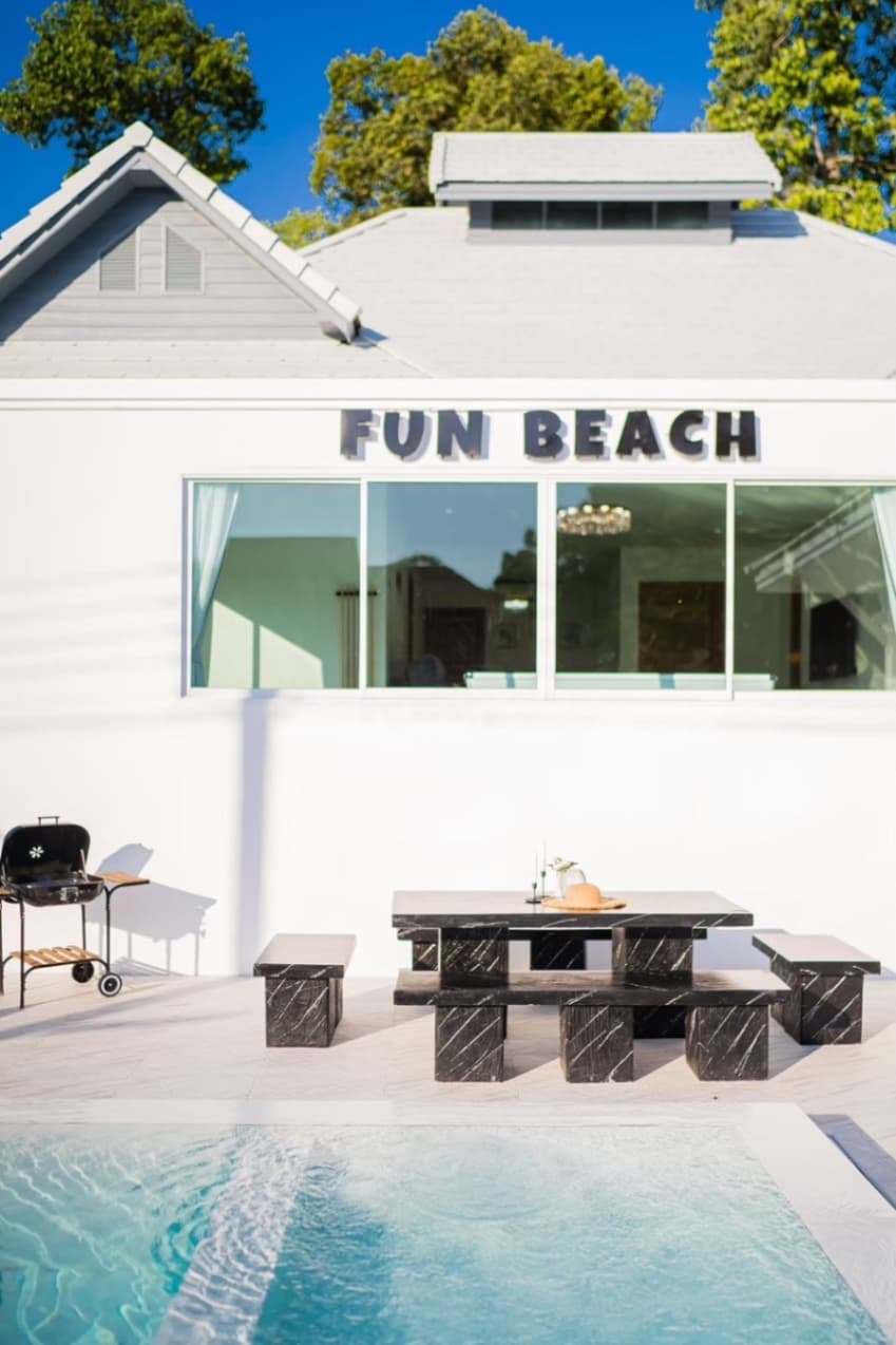 Fun beach pool villa บริเวณภายนอก ชลบุรี, บางเสร่ รูปที่ 22
