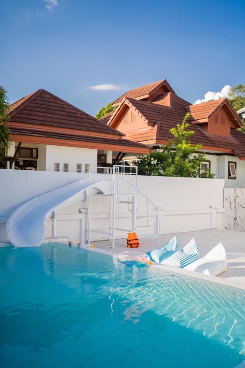 Fun beach pool villa บริเวณภายนอก ชลบุรี, บางเสร่ รูปที่ 11