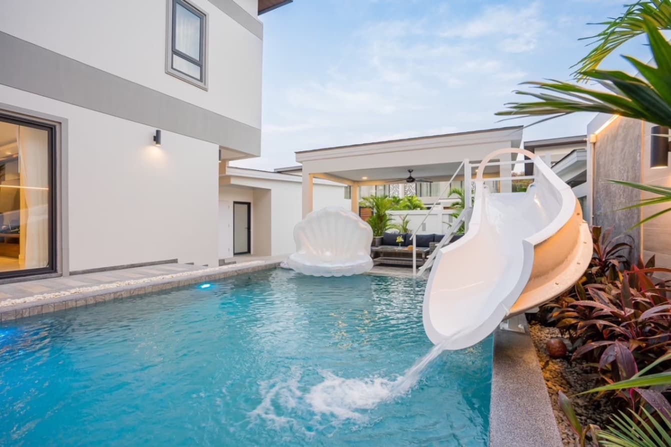 Best fun pool villa exterior in Chon Buri, Jomtien, photo 20